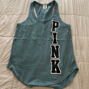 Pink racer back tank
